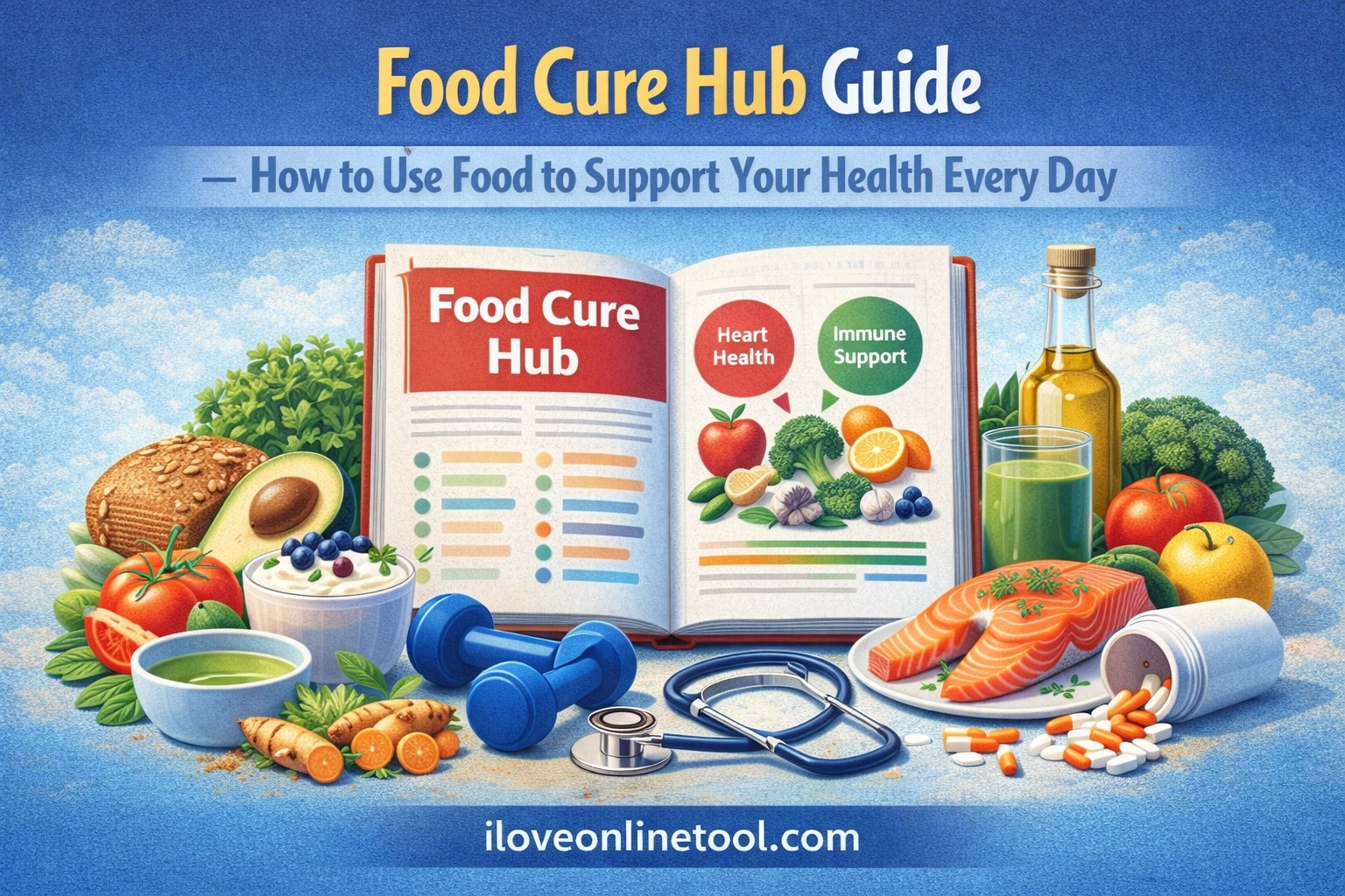 Food Cure Hub Guide — How to Use Food to Support Your Health Every Day